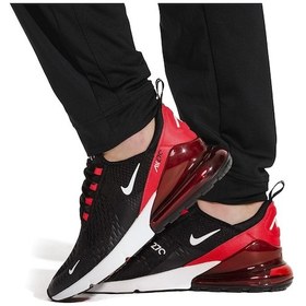 Resim Nike Air Max 270 Ah8050-022 Siyah Kırmızı Erkek Sneaker Dar Kalıp Siyah - Kırmızı 