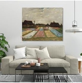 Resim Kanvas Tablo Van Gogh Tablosu Renkli Çiçekler Ev Ofis Dekoru Klasik Duvar Tablosu 