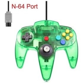 Resim 07 Gamepad-kablolu Gamepad Nintendo 64 Host N64 Denetleyici Gamepad Joystick Klasik 64 Konsol Oyunları Mac Bilgisayar Pc İçin 