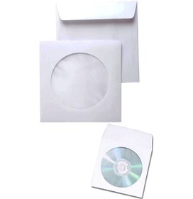 Resim Cd Zarfı Pencereli Cd / Dvd Zarf Beyaz Zarf - 20 Adet 