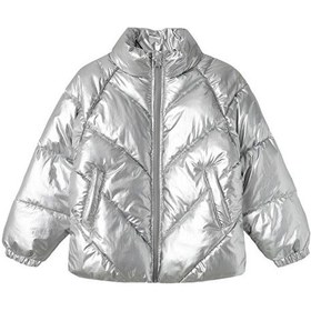 Resim Name It Name İt Kids Nkfmisty Puffer Çocuk Günlük Mont 13233969-sılver Gri Gri 