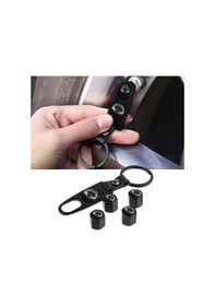 Resim Mini Cooper Uyumlu Anahtarlık Sibop Kapağı Siyah Set Paslanmaz Çelik 