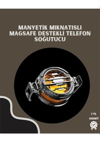 Resim Diğer Tüm Telefonlarla Uyumlu Kompakt Soğutucu Yüksek Performanslı Hızlı Soğutma 