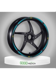 Resim Cf Moto 250 Sr 2020 - 2024 Uyumlu 1 Set Jant Şeridi 001 Çok Renkli 