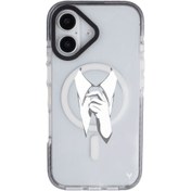 Resim iPhone 16 Kravat Telefon Kılıfı 