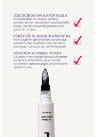 Resim Peeling Yapan Dudak Kremi, Dudak Nemlendiricisi, Dudak Balmı Beyaz 