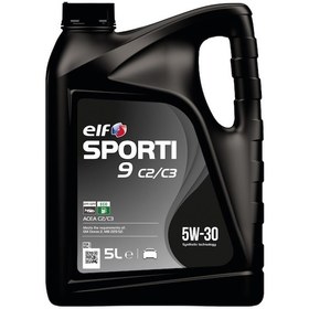 Resim Elf Sporti 9 5W-30 Acea C2/C3 Dpf Tam Sentetik Motor Yağı 5 L 