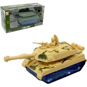 Resim Can Oyuncak Pilli Sesli Işıklı Hareketli Askeri Tank 