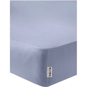 Resim Penye Lastikli Çarşaf, Tek Kişilik ,açık Gri, %100 Pamuk Örme Kumaş, 130 Gr/m² Açık Gri 