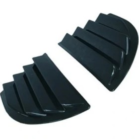 Resim Leader Honda Civic Fb7 2012-2017 Kelebek Cam Mazgalı Piano Black Sağ Sol 