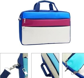 Resim Microcase Apple iPad Pro 13 2025 ile uyumlu Tablet Macbook Laptop Tablet Çantası 2 Bölmeli AL4821 