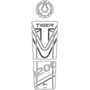 Resim GP Kompozit Triumph Tiger 1200 2014-2016 Uyumlu Tank Pad Seti Beyaz 