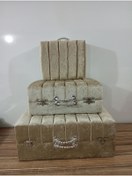 Resim Sonem Çeyiz Çeyiz Sandığı Gelin Damat Bavul Çanta Sandık Hurç 3lü 0557 