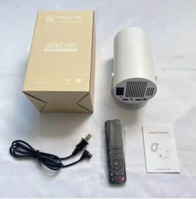 Resim Serreha Taşınabilir Android 4k Projeksiyon En Güncel Versiyon Wifi Destekli Akıllı Sinema Projektör Ultra Hd 