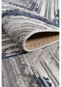 Resim Kaymaz Taban Yıkanabilir Modern Salon Mutfak Oturma Odası Çocuk Odası Halısı 5014 Krem 