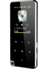 Resim 4-128 Gb Bluetooth Dokunmatik Mp3 Çalar, 1.8 İnç Renkli Ekran Desteği Tf Black 8gb 