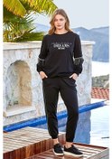 Resim Cossy By Aqua 24837 Kadın Eşofman Takım-siyah Siyah 