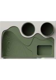 Resim Modern Masa Üstü Organizer-fibrika Store Haki 