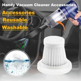 Resim 5/ 10 adet yıkanabilir PET filtre, kablosuz el tipi araba vakum temizleyicileri için uygun, yeniden kullanılabilir dik vakum temizleyici aksesuarları, taşınabilir vakum temizleyici filtre değiştirme kiti: kendinden değiştirilebilir taşınabilir vakum temizleyiciler için uygun 