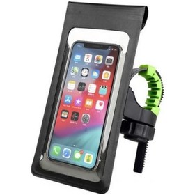 Resim Polham Kamera Bölümlü Su Geçirmez Gidona Takılan Bisiklet, Motosiklet Telefon Tutucu, 360 Derece Dönebilen 