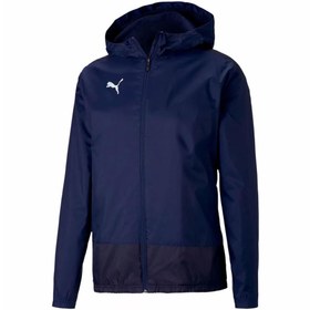 Resim Puma Teamgoal 23 Training Rain Jacket Erkek Futbol Antrenman Yağmurluk 65655906 Lacivert 