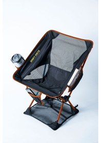 Resim Katlanır Kamp Sandalyesi Alt Bezli Batmaz Kaymaz 150 Kg Taşıma 