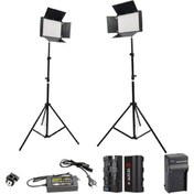 Resim Deyatech 2'li Pro Led 800 Video Youtube Çekim Işığı 
