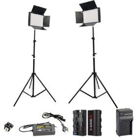 Resim Deyatech 2'li Pro Led 800 Video Youtube Çekim Işığı 