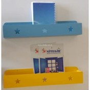 Resim Hommy Çiftli Lana Lake Montessori Kitaplık Raf 
