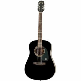 Resim Epiphone DR-100 Akustik Gitar (Ebony) 