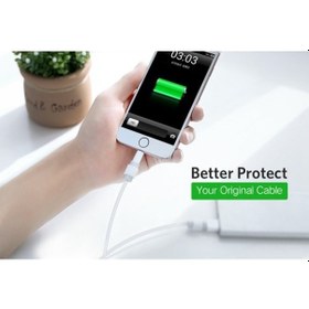 Resim iOS Uyumlu Uyumlu-Androıd Usb Kablo Koruyucu Her Modele Uygun 