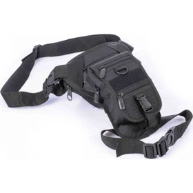 Resim MOTOANL Motosiklet Bel Bacak Çantası Impertex Kumaş Kemerli Ve Cırtlı Çok Fonk Çepli Motor Çanta Je 