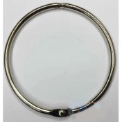 Resim Kilitli Yuvarlak Halka, 5cm - 100 Adet 