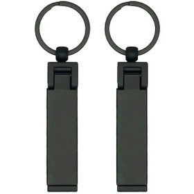 Resim Teltree Zinc Alloy Çift Fonksiyonlu Masa Çanta Kanca Ve Telefon Tutucu, Katlanabilir, 10 Lbs Yük Taşıma, 2 Adet Siyah 