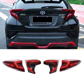 Resim Toyota CH-R 2016-2019 Led Stop Kırmızı (Makyajsız Kasa İçin) 