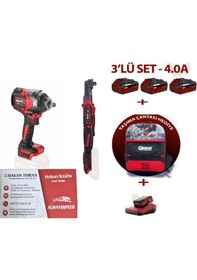 Resim -arm- 1/2 Şarjlı Cırcır Jb120 1/2 Somun Sökme Sıkma 1100 Nm 810s 