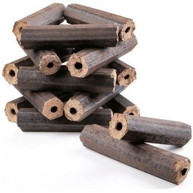 Resim Diamond Briket Şömine Odunu 10Kg Preslenmiş Zehirsiz 