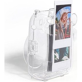 Resim Fujifilm Instax Mini 12 Fotoğraf Makinesi + Şeffaf Kılıf Seti Mavi 