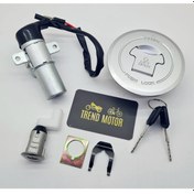 Resim KONTAK KİLİT SETİ (A KALİTE) - HONDA CBF 150 