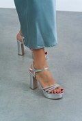 Resim Virginia Lame Kroko Platform 