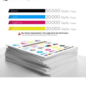 Resim Epson Workforce Pro Wf-c529r Uyumlu Kartuş - Yüksek Kapasiteli Uyumlu Kartuş Set 