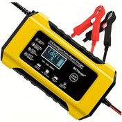 Resim Dashanshop Yellow 12v 6a Akıllı Akü Şarj Cihazı - Araç, Motosiklet, Tekne Ve Çim Biçme Makinesi İçin 