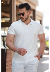 Resim Defymoda Erkek Şort Tişört Alt Üst Takım Beyaz 