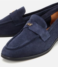 Resim Hotiç Kadın Süet Deri Lacivert Yumuşak Dokulu Klasik Loafer 01ayh312410a680 01ayh312410a680 Lacivert 