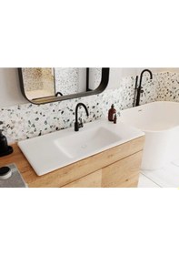 Resim Karen Banyo Star 85 CM Dolap Uyumlu Seramik Lavabo 