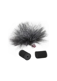 Resim Rycote 065556 Ristretto Gri Renk Yaka Mikrofonu Rüzgar Koruyucu 