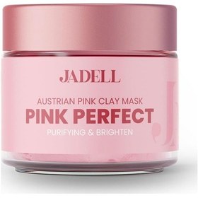 Resim Jadell Pembe Kil Maskesi Ve Siyah Nokta Karşıtı, Arındırıcı, Gözenek Sıkılaştırıcı Cilt Bakım Maskesi, 100ml 