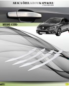 Resim ACK Dizayn RENAULT MEGANE 4 2016+ ARACA ÖZEL KROM KAPI KOLU PASLANMAZ ÇELİK A+ 