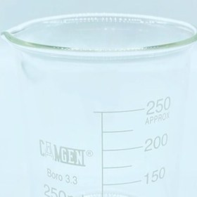 Resim Cam Beher Dereceli Borosilikat 250 ML 1 Adet 