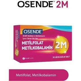 Resim Osende 2M Metilfolat Metilkobalamin 30 Tablet 